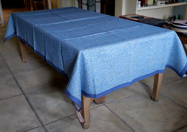 Tablecloth  Blue Lawn Linen 56 x 98  Nicholas Mosse Pottery