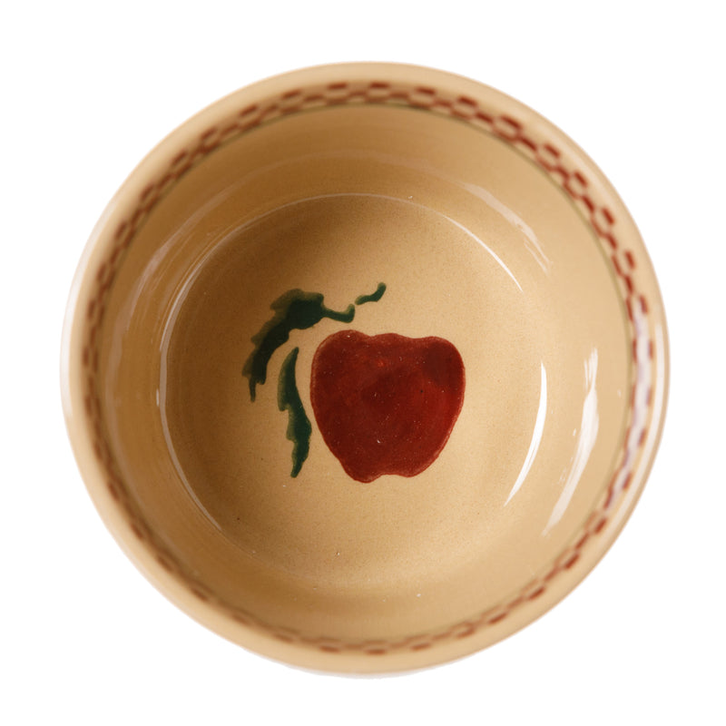 Custard Cup Apple spongeware pottery by Nicholas Mosse, Ireland - Handmade Irish Craft - nicholasmosse.com