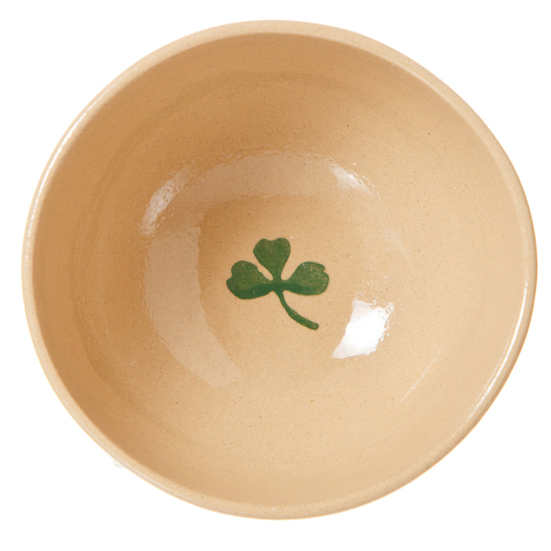 Medium Bowl Clover spongeware pottery by Nicholas Mosse, Ireland - Handmade Irish Craft - nicholasmosse.com