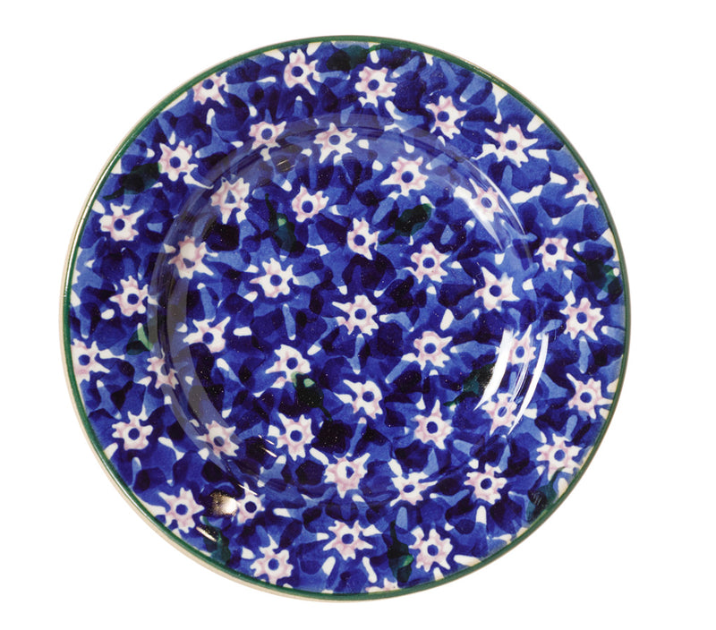 Tiny Plate Dark Blue Lawn spongeware pottery by Nicholas Mosse, Ireland - Handmade Irish Craft - nicholasmosse.com