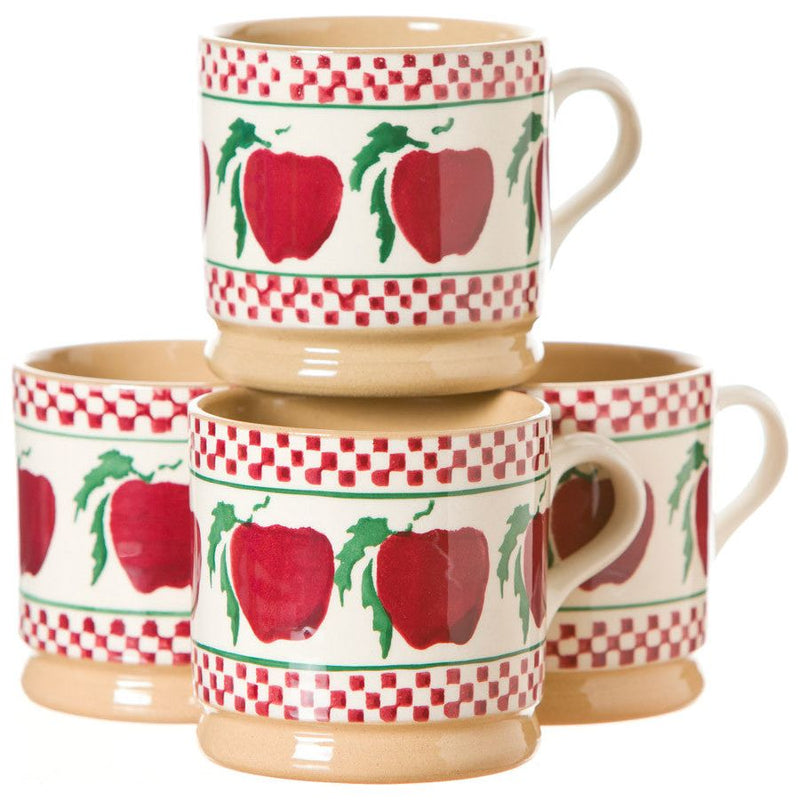 4 Small Mugs Apple | NicholasMosse.com