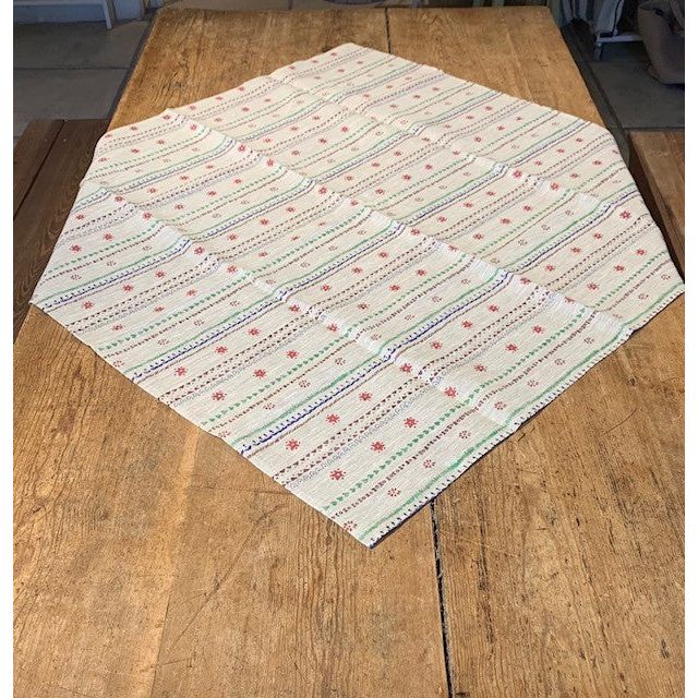 Tablecloth Square Stripe 40" | NicholasMosse.com