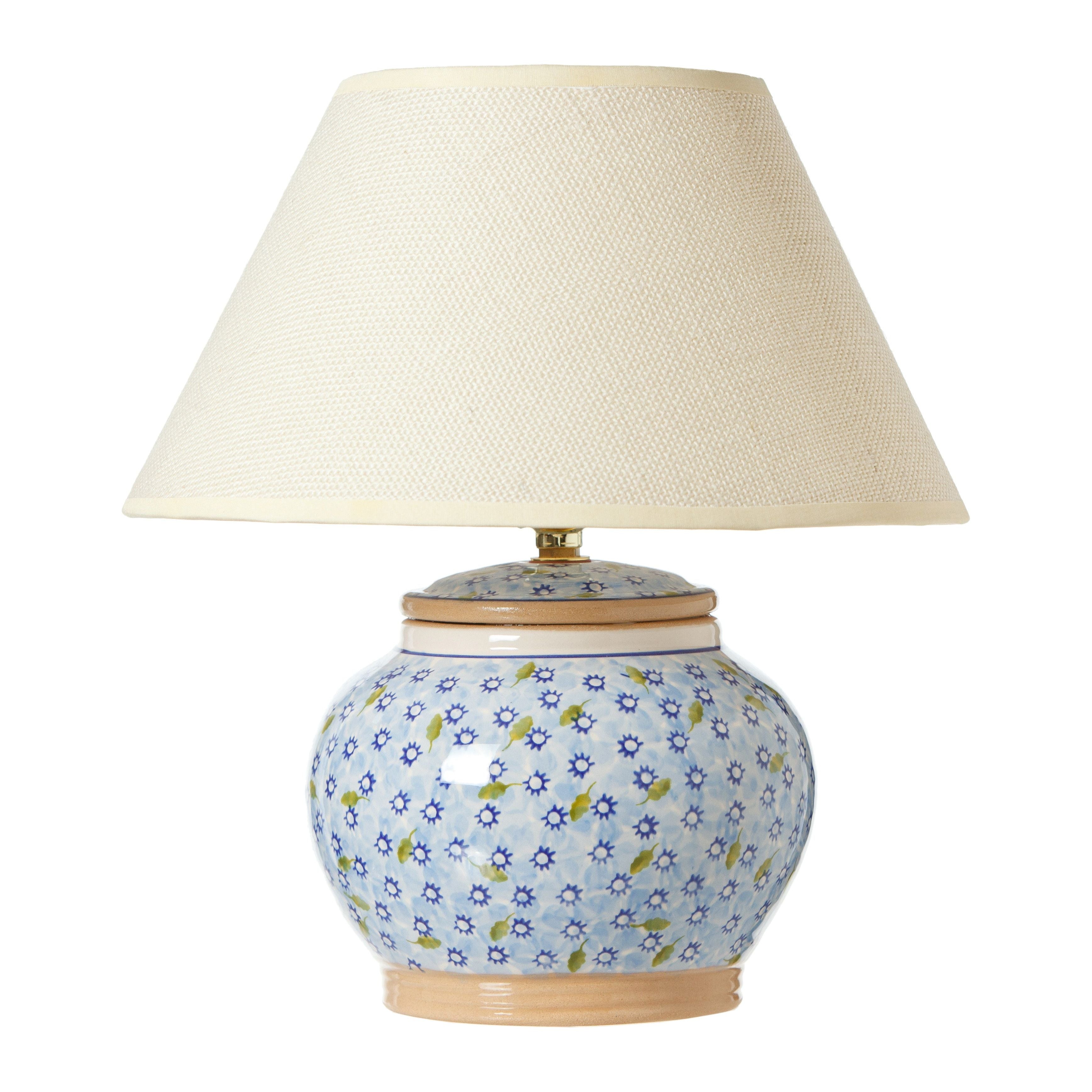 Lawn Light Blue 5" Lamp Base | NicholasMosse.com