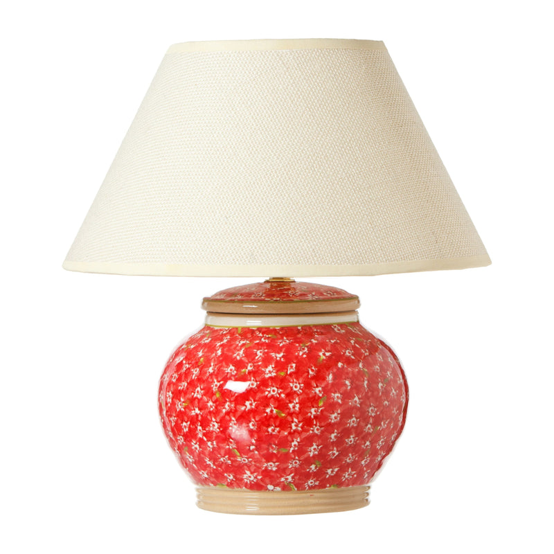 Lawn Red 5" Lamp Base | NicholasMosse.com