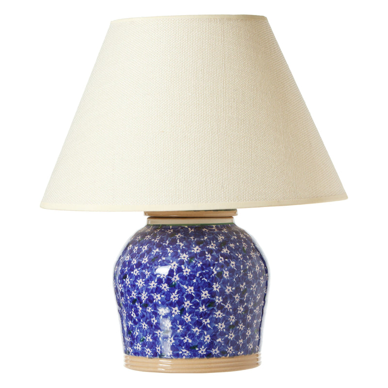 Lawn Dark Blue 7" Lamp Base | NicholasMosse.com