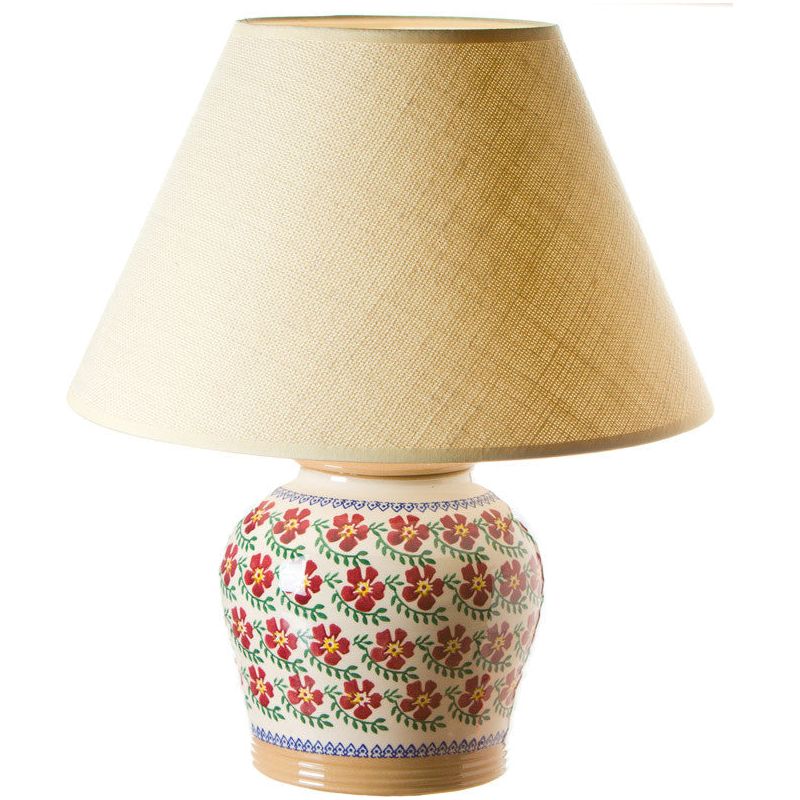 7" Lamp Old Rose Base Only | NicholasMosse.com