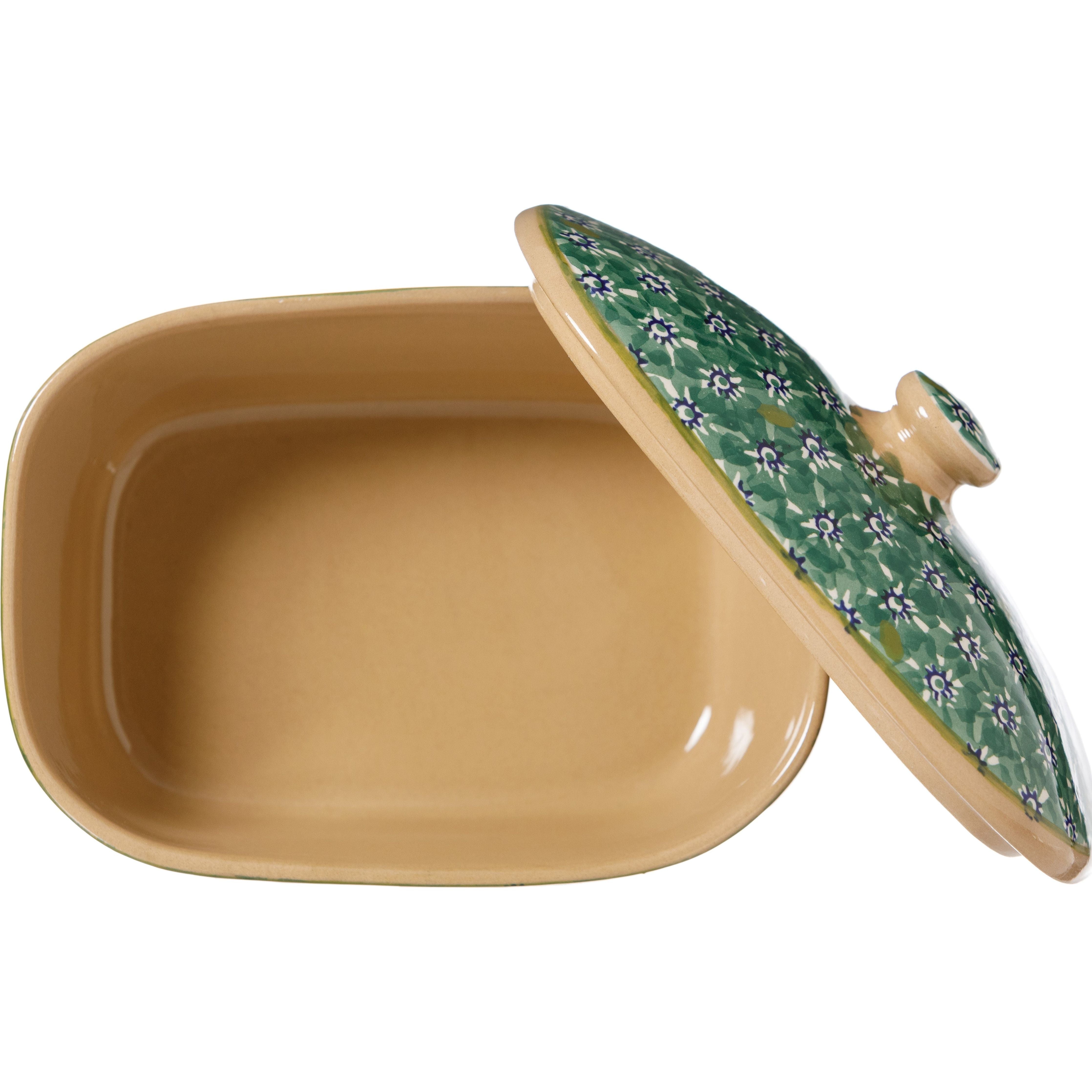 Covered Butterdish Lawn Green | NicholasMosse.com