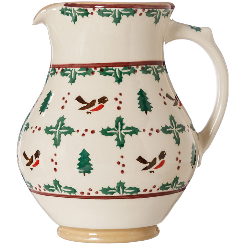 Large Jug Winter Robin | NicholasMosse.com