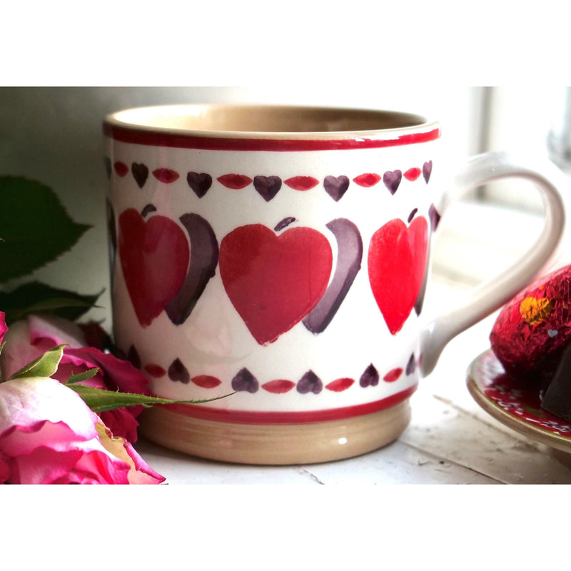 Large Mug Valentine 2022 Nicholas Mosse Pottery handcrafted spongeware Ireland