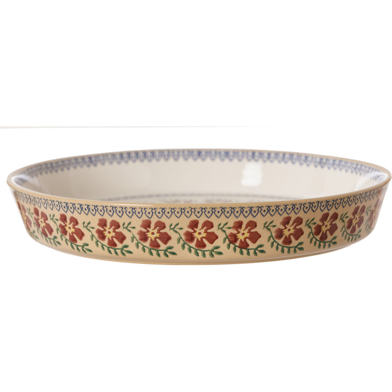 Large Quiche Dish Old Rose | NicholasMosse.com