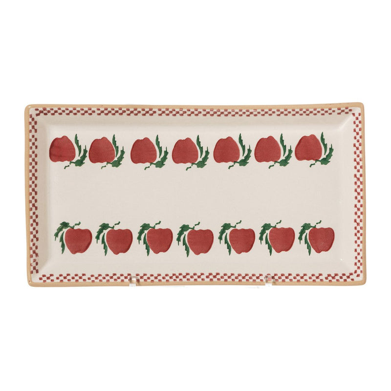 Large Rectangle Plate Apple | NicholasMosse.com