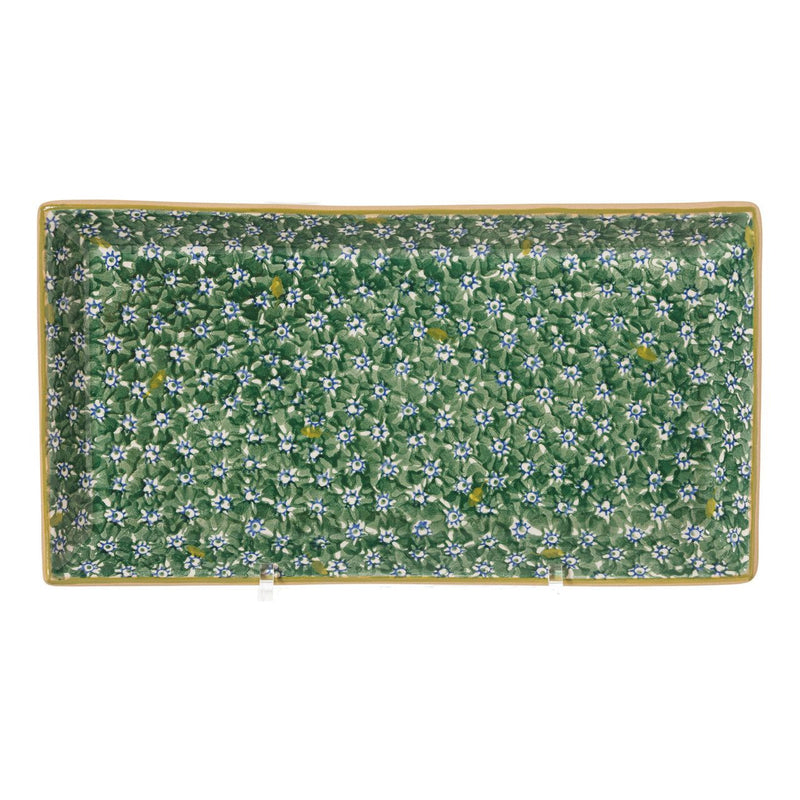 Large Rectangle Plate Lawn Green | NicholasMosse.com