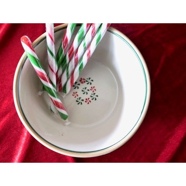 Mug and Bowl Candy Cane Set 2021 | NicholasMosse.com