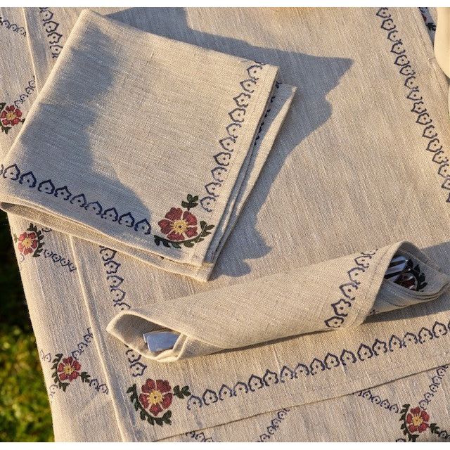 Napkin Old Rose Linen | NicholasMosse.com