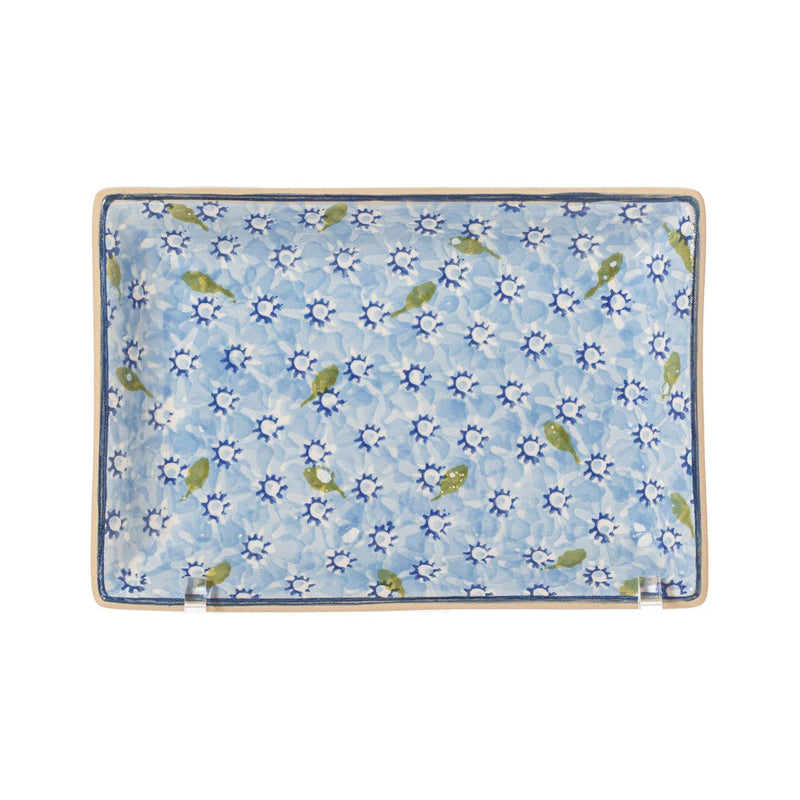 Nest Of 3 Rectangle Dishes Lawn Light Blue | NicholasMosse.com