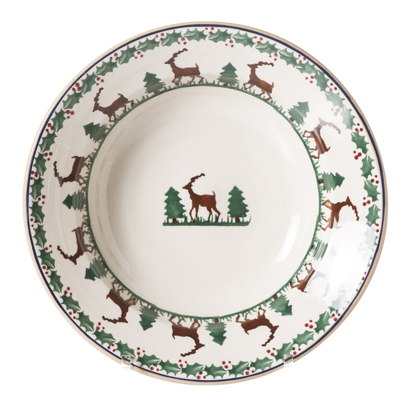 Pasta Bowl Reindeer | NicholasMosse.com