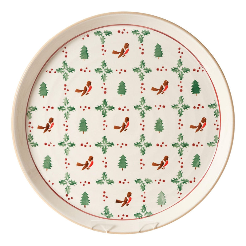 Presentation Platter Winter Robin | NicholasMosse.com