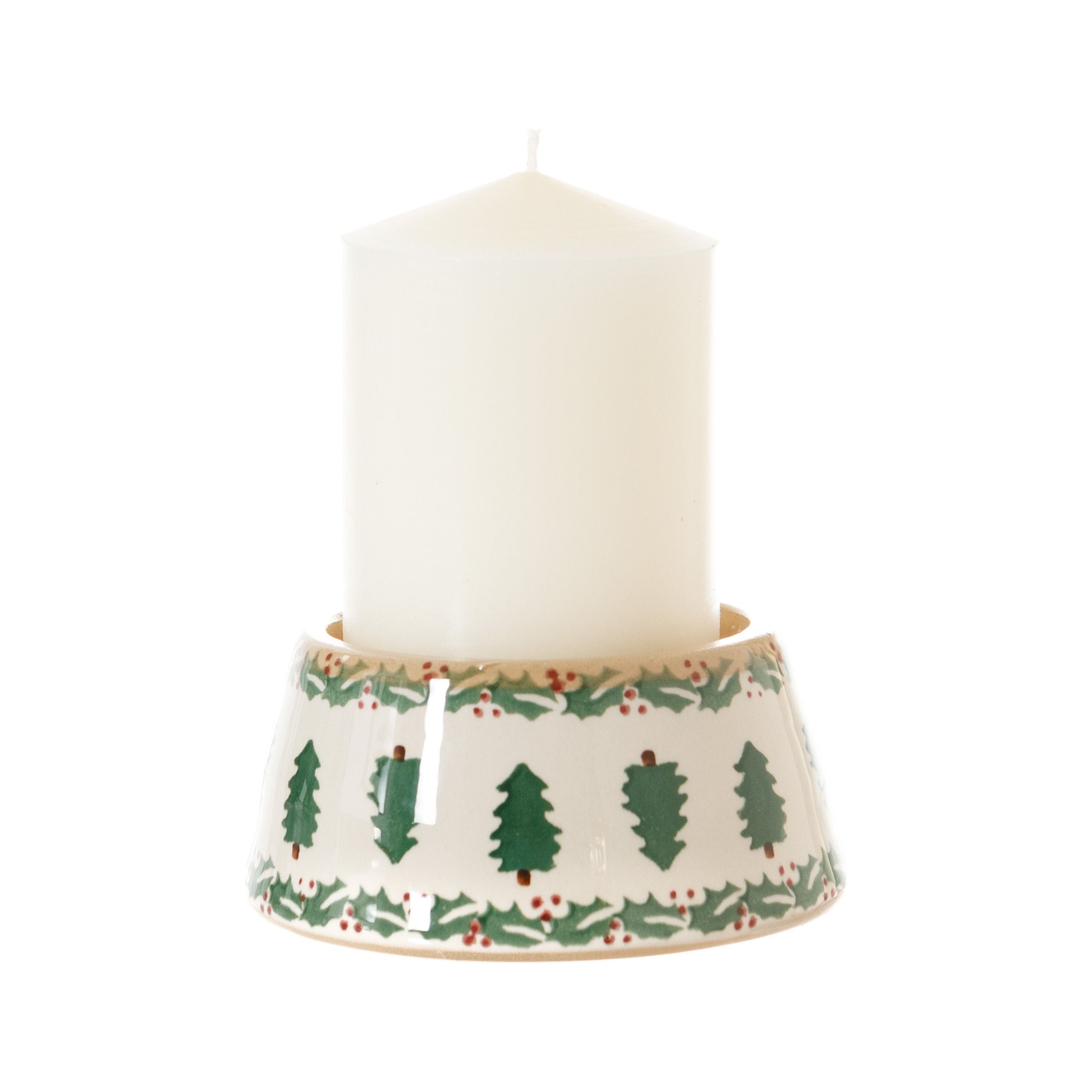 Reverse Candlestick And Candle Winter Robin | NicholasMosse.com