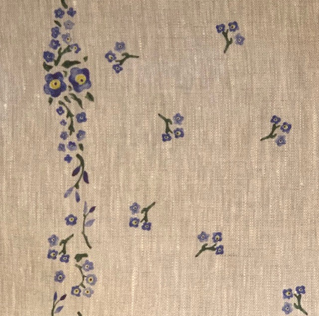 Runner Forget Me Not Linen | NicholasMosse.com