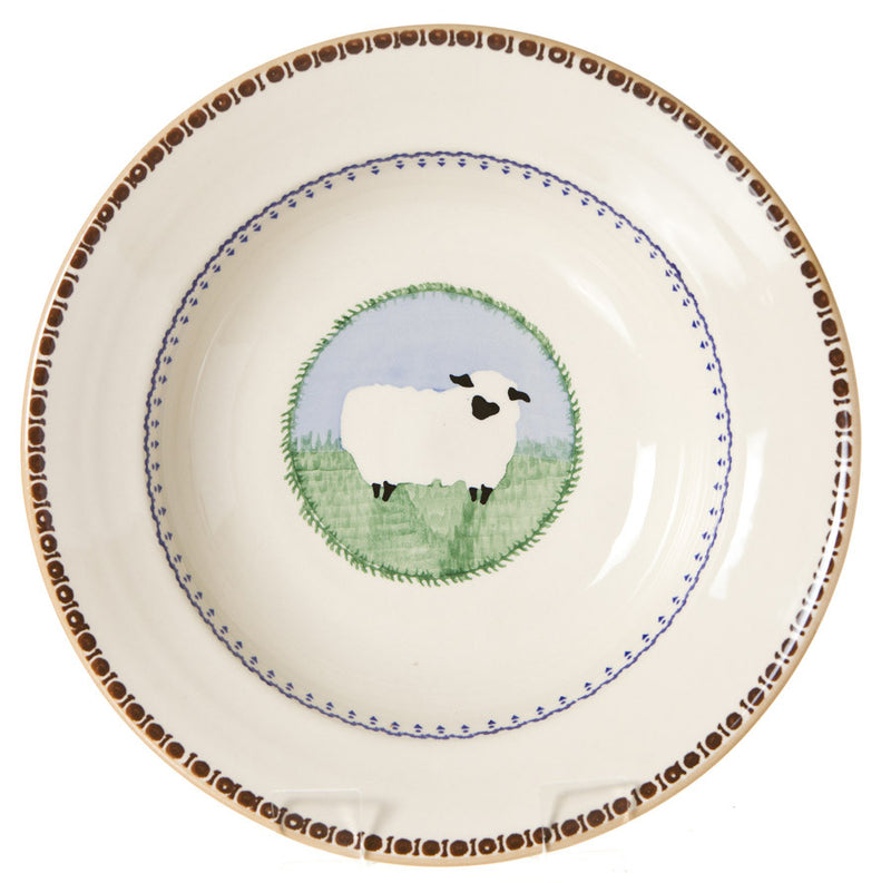 Set of four Pasta Bowls Sheep | NicholasMosse.com