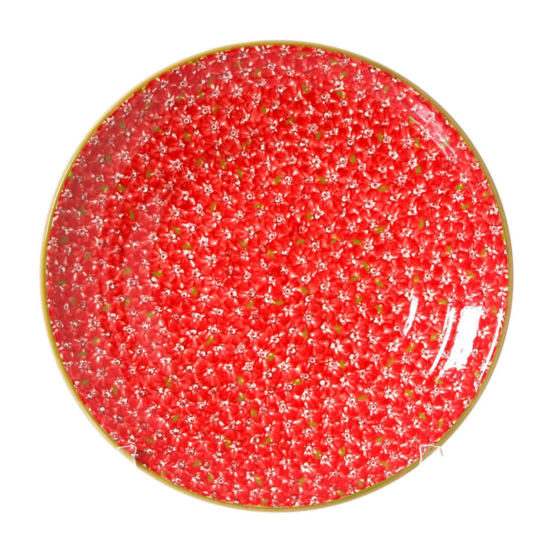 Shallow Dish Lawn Red | NicholasMosse.com