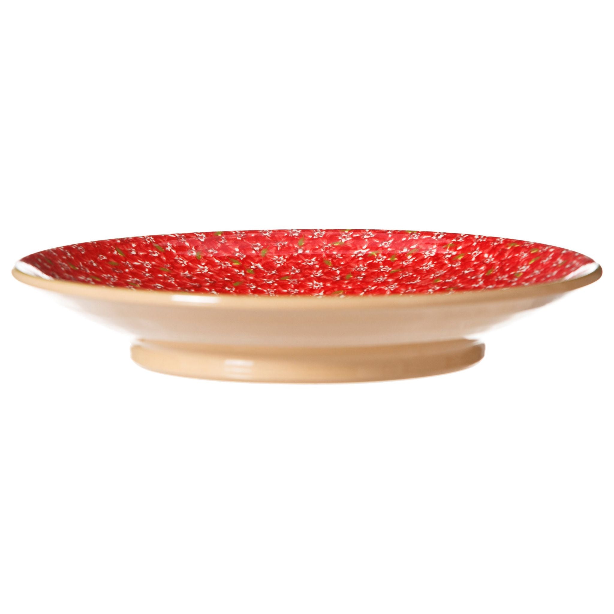 Shallow Dish Lawn Red | NicholasMosse.com