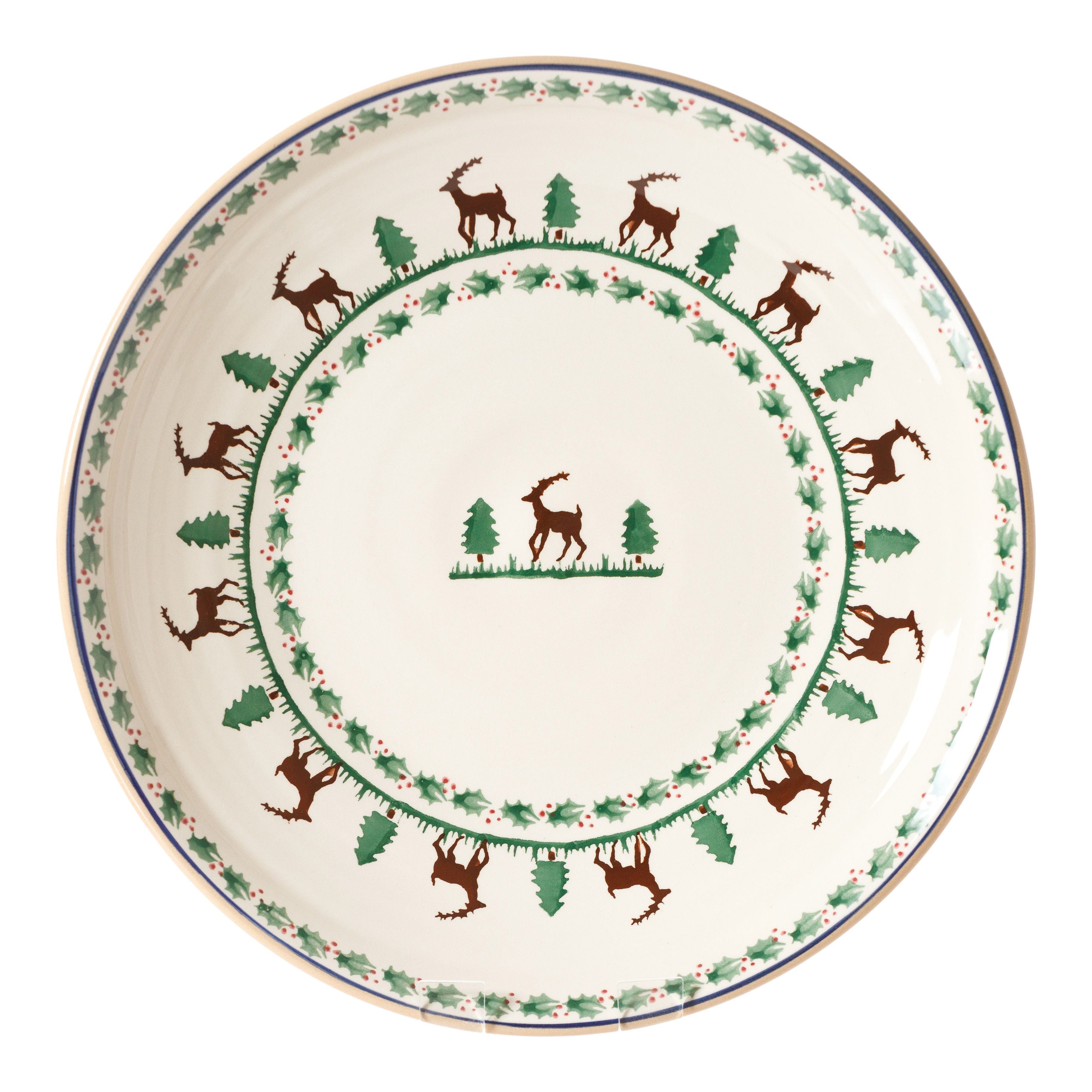 Shallow Dish Reindeer | NicholasMosse.com