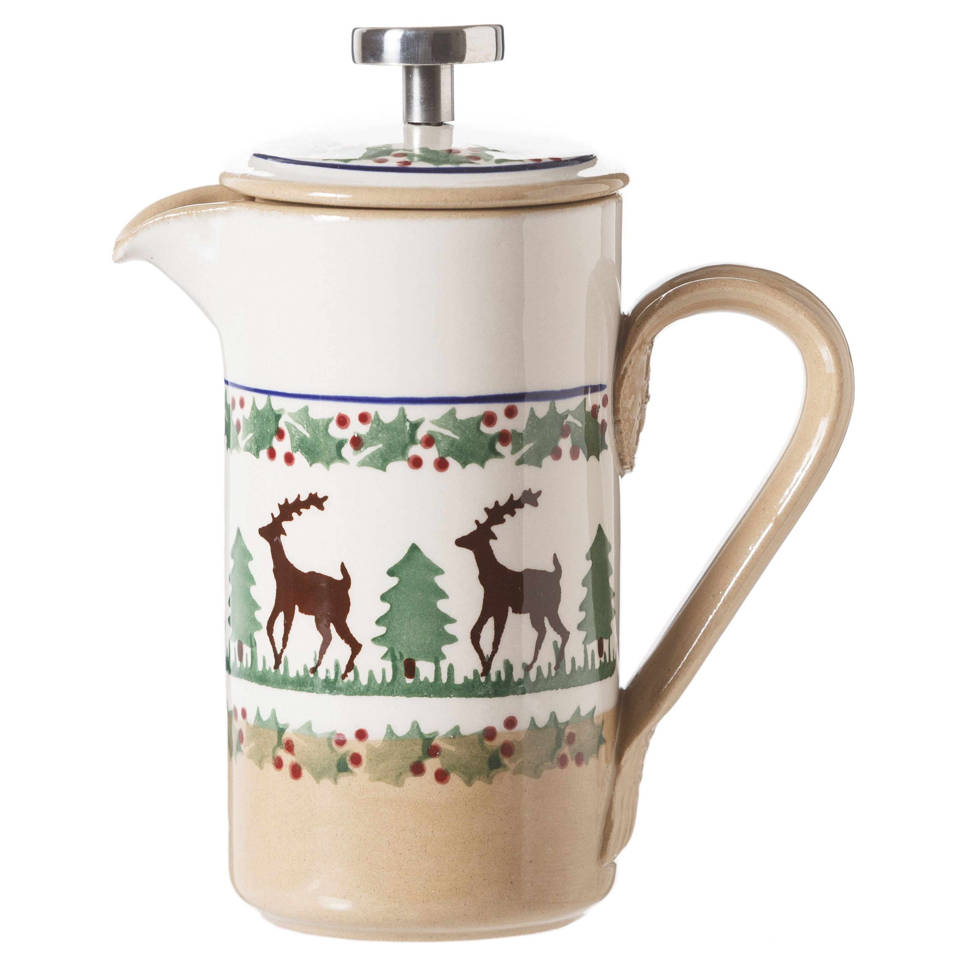 Small Cafetiere Reindeer | NicholasMosse.com