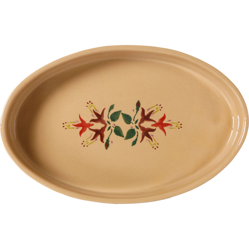 Small Oval Oven Dish Fuchsia | NicholasMosse.com