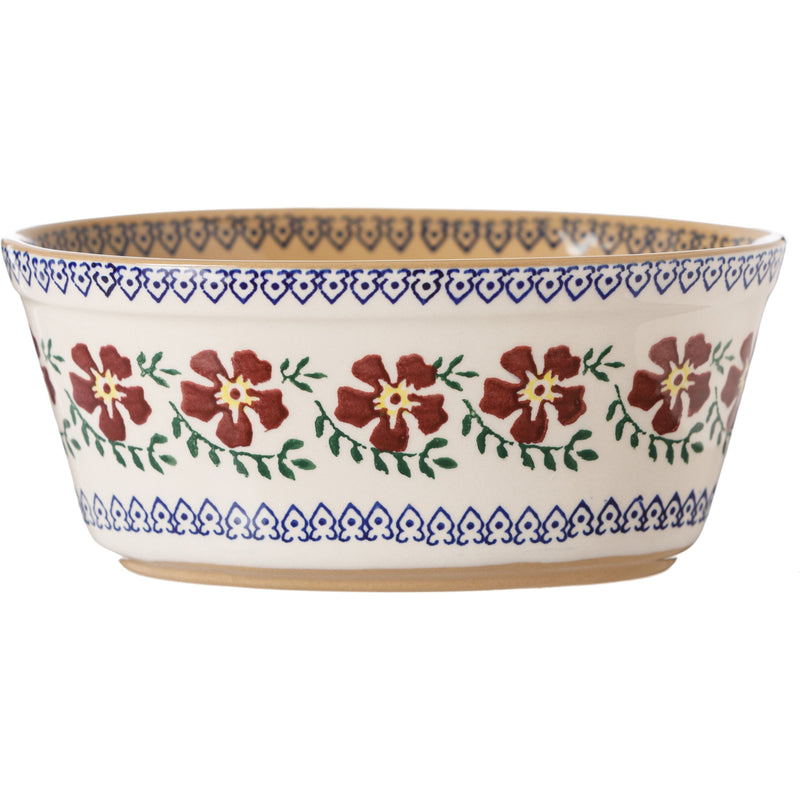 Small Oval Pie Dish Old Rose | NicholasMosse.com