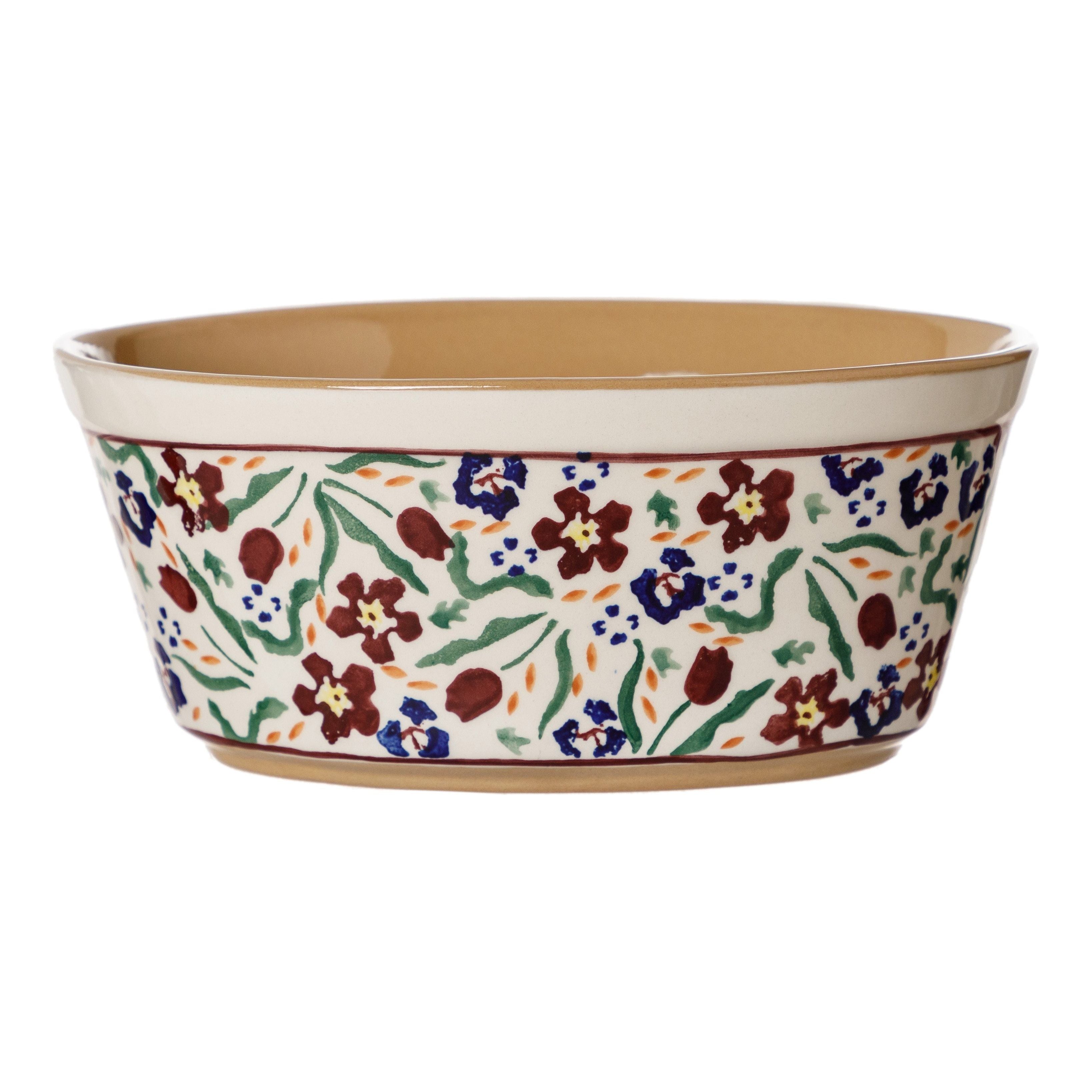 Small Oval Pie Dish Wild Flower Meadow | NicholasMosse.com