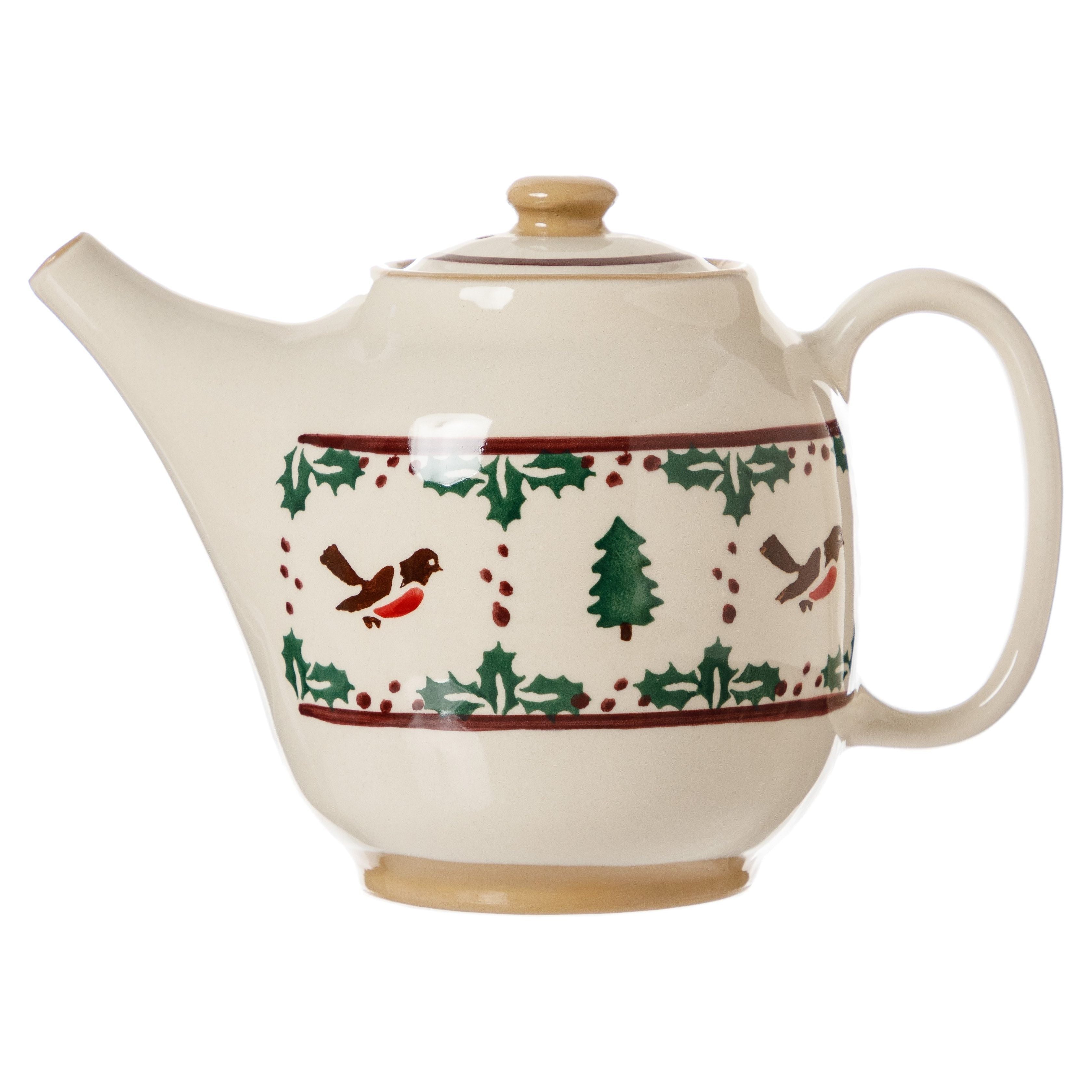 Teapot Winter Robin | NicholasMosse.com