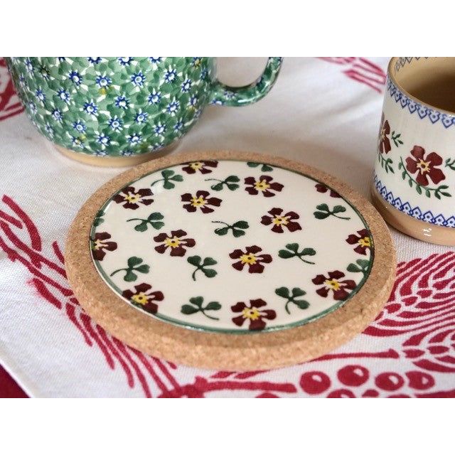 Trivet Round Irish Rose | NicholasMosse.com