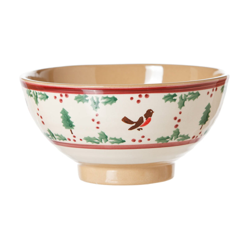 Vegetable Bowl Winter Robin | NicholasMosse.com