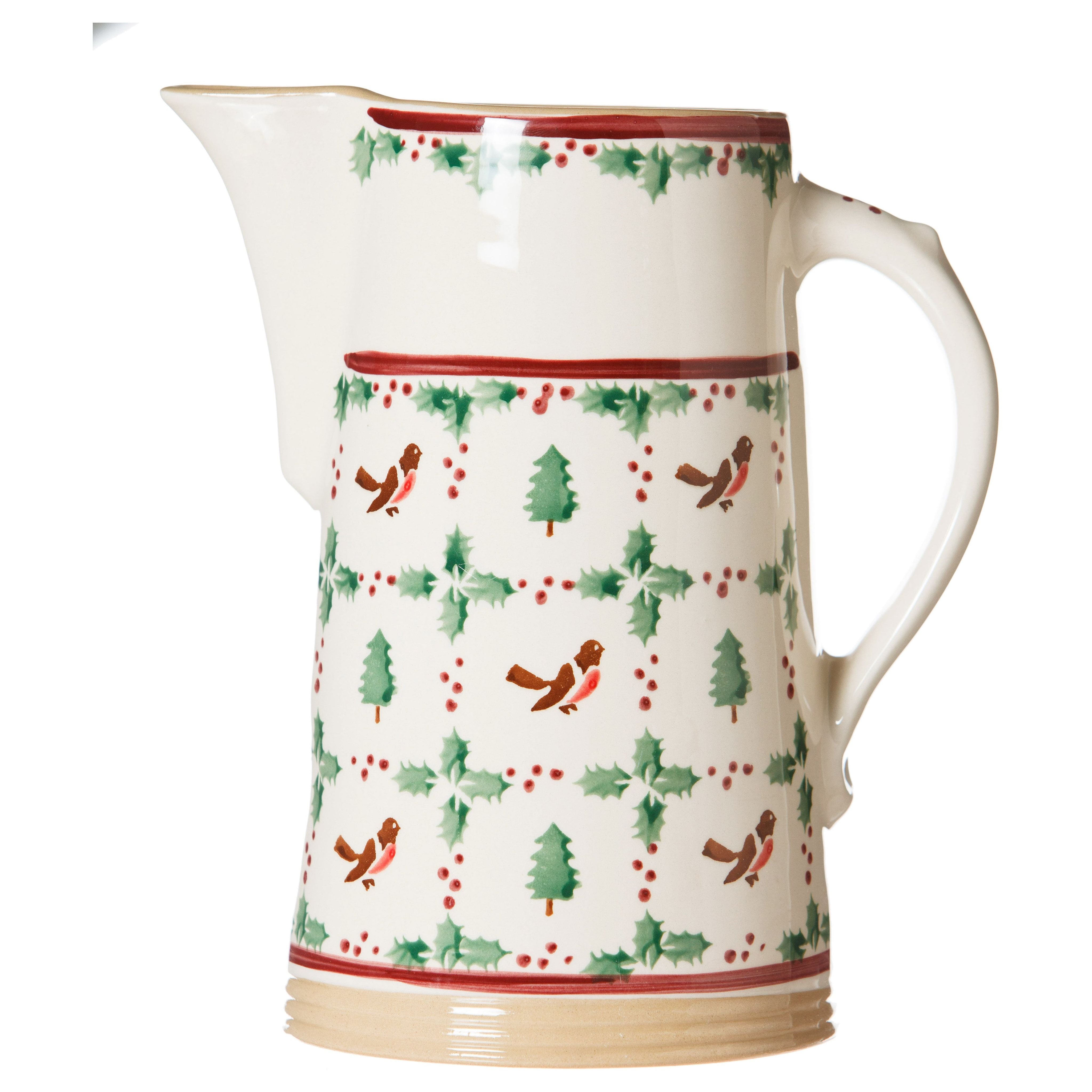 XL Jug Winter Robin | NicholasMosse.com